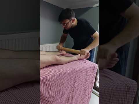 ASMR LEG THERAPY MASSAGE  #massage #easyturkish #relax #foot #relaxationmassage #chiropractor