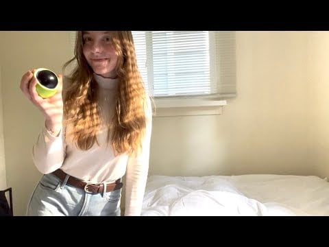 asmr soft spoken lofi full body massage - with roller ball 😌