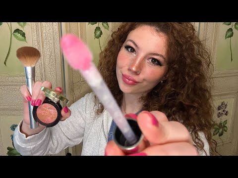 ASMR Fastest Makeup Application⚡️ (mouth sounds)