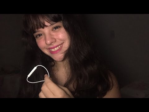 ASMR SONS DE BOCA MOLHADOS E TOQUE NA TELA  💋