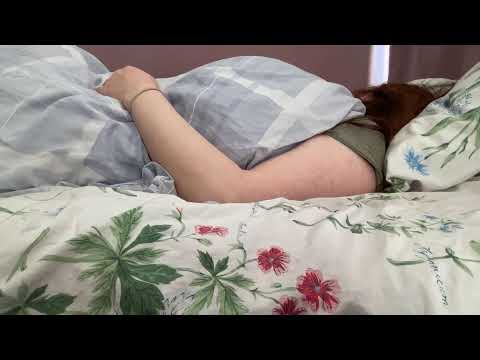 ASMR snoring sleeping girl