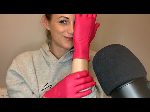 ASMR LATEX GLOVES Vs VINYL GLOVES | Asmr SLEEVE PUSHING | Glove SLEEVE pushing | ASMR NO TALKING