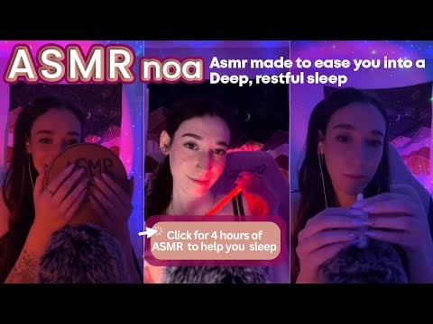 Click here to Fall Asleep in 15 Minutes | Extra Long ASMR for stress & anxiety  💕| live #208
