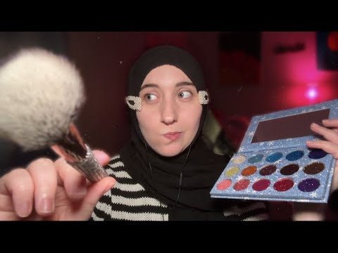 ASMR Doing Your Makeup Bad