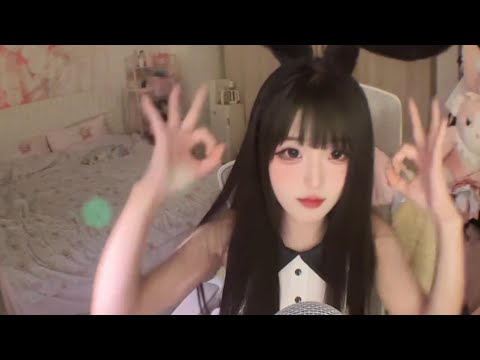 Adorable Girl Stroking Mic | Soothing ASMR to Calm Your Mind