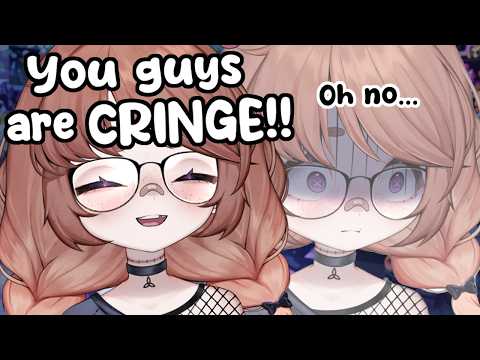 Immy discovers she's just as cringe as her chat