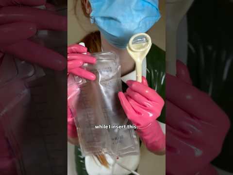 how it would you feel to have a nurse handle something so delicate? #medicalexam #nurse