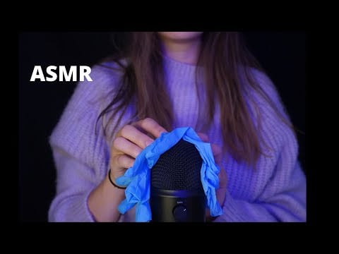 ASMR | Mic Rubbing with Latex Gloves (No Talking)