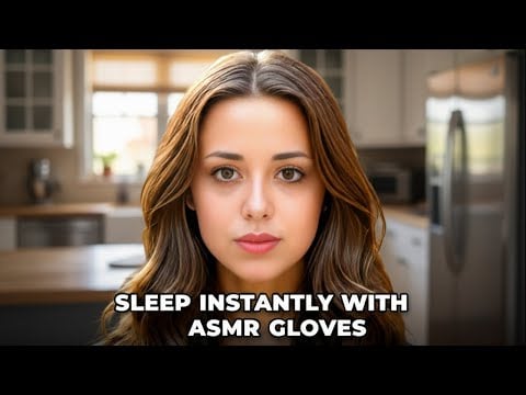 ASMR Gloves and Soft Spoken: The Most Relaxing Sound to Help You Sleep Instantly (ITA)🧤