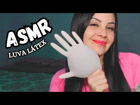 Sons pra derreter seu cérebro 🧠 com Luvas de Látex | Asmr Caah 💤