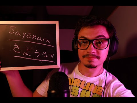 ASMR Chalkboard | Relaxing #whispering  Lesson on Japanese Words