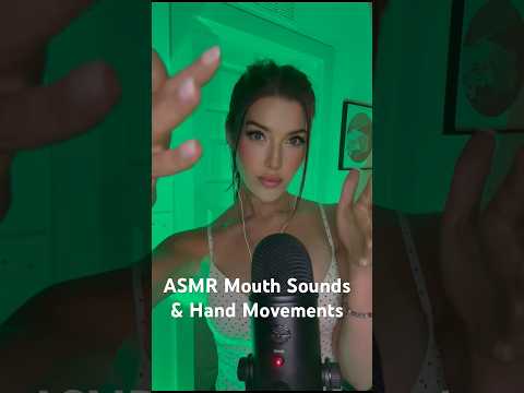 ASMR | Classic Mouth & Hand Movements 🤍