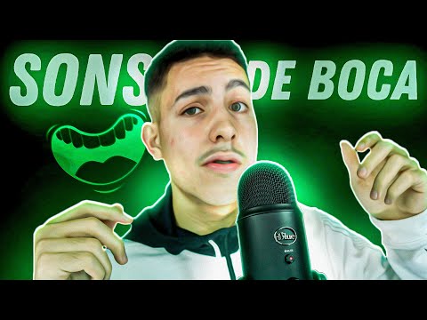 SONS DE BOCA NO BLUE YETI!!! – ASMR INTENSO