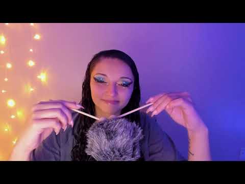 ASMR Fuzzy Mic Massage for Sleep