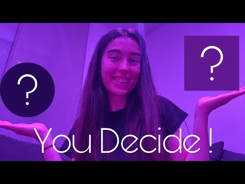 ASMR THIS OR THAT - Make a decision! 