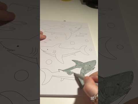 Coloring Fast ASMR 🎨 #asmr #coloring #shorts