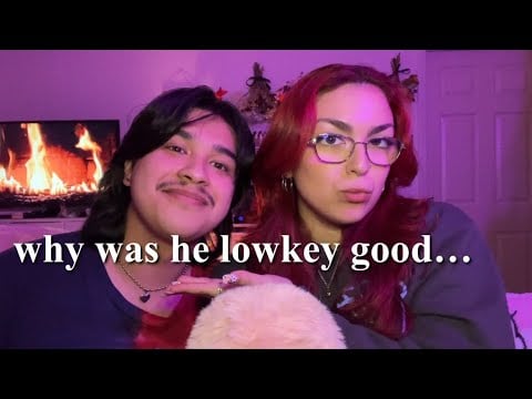 My Boyfriend Tries ASMR for the First Time (tingly?!)