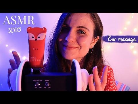 ASMR FRANCAIS 🌙 - MASSAGE DES OREILLES / Ear massage, intense et relaxant (3DIO) ♡