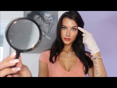 ASMR Dermatologist Skin Exam🔎