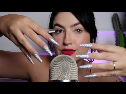 ASMR - UNHAS INTENSAS TE ARREPIANDO!