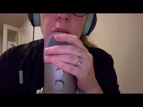 Breathing/Blowing on the mic - ASMR for sleep and relaxation!