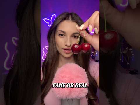 Fake or Real? #tingles #mouthwhisper #asmr #relax #visualtingle #triggersforsleep