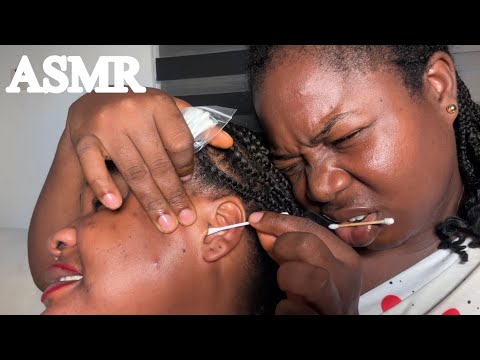 ASMR✨Q-tip Ear Cleaning Plus Soft Whispers 