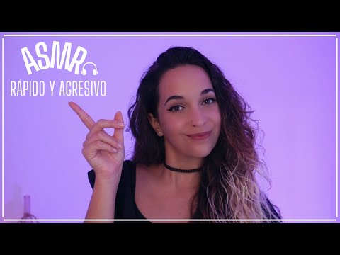 ASMR rápido y agresivo para DORMIR [ASMR en Español]