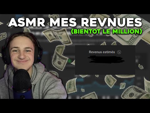 ASMR - Mes revenues et mes statistiques (merci !)