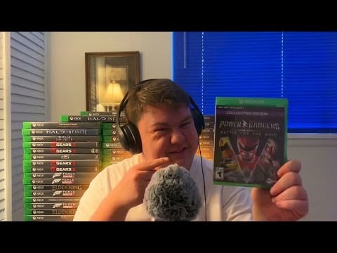 ASMR 40 MINS OF XBOX GAME CASE SOUNDS DISC RATTLING COMPILATION  