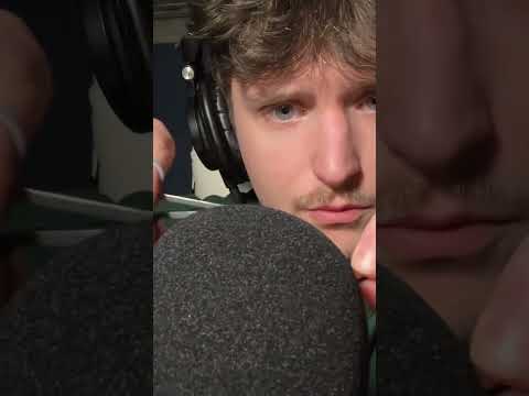 ASMR Removing Stress From The Mic #relax #visualtingle #tingles #relaxing #asmr #relax