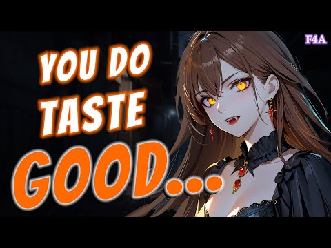Stalked By A Tsundere Vampire | F4A | Tsundere | Rookie Hunter Listener | ASMR Roleplay