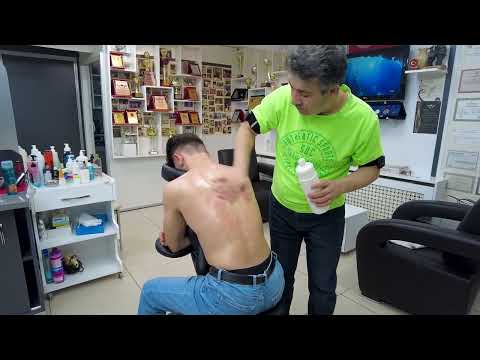 ASMR CRAZY BACK AND SCALP MASSAGE WITH MUNUR ONKAN FOR YOUR SLEEP PROBLEMS