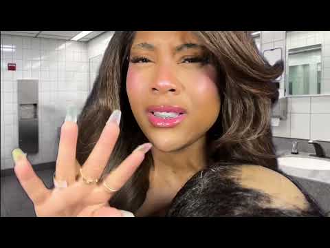 Asmr Your Toxic Friend Cuts Your Hair in the School Bathroom (Role-play)
