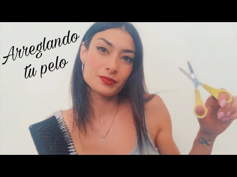 ASMR Tu Amiga te arregla el pelo despues de que te lo destrocen | El asmr de Pau