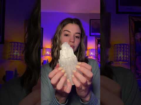 Crystal tapping 💤☁️ #asmr