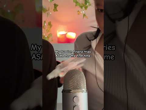 Did you see my Video with Arina already ?🙂‍↕️ #asmr #firstasmrvideo