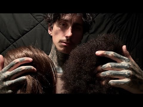 ASMR Hair Play & Scalp Massage | Up Close Personal Attention