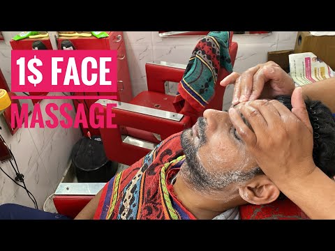 Indian Face Cleaning Asmr By Indian Barber | Face Massage | Dust Cleaning