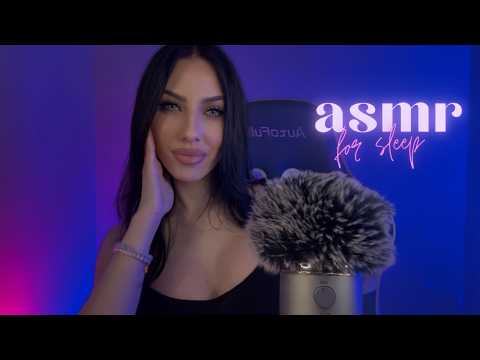 DORMIRAI IN 10 MIN - ASMR Soft kisses, Mouth Sounds, Tracing, Soft Personal Attention