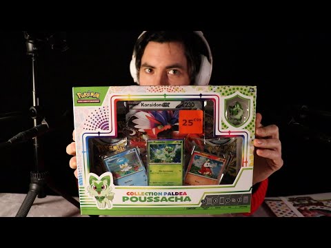 ASMR Pokemon   Coffret collection Poussacha