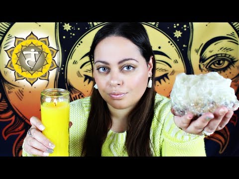 ASMR| Reiki & Crystal Healing RP - Balancing Your Solar Plexus Chakra