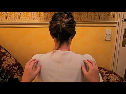 Asmr back tracing (no talking)