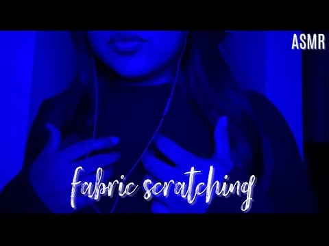 ASMR Fabric Sounds Shirt Scratching (No Talking) ~ Looped
