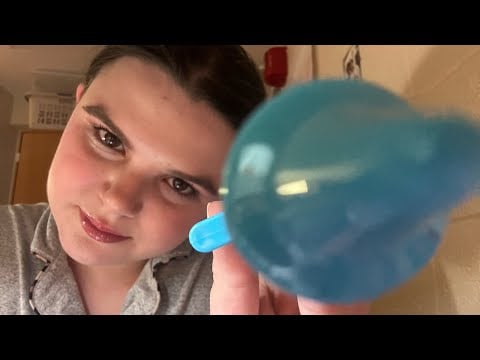 ASMR unprofessional & chaotic medical exam!! *using the wrong tools* 