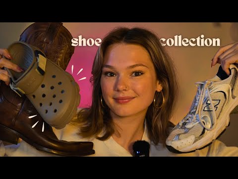 ASMR my shoe collection! (show & tell) 👟💓