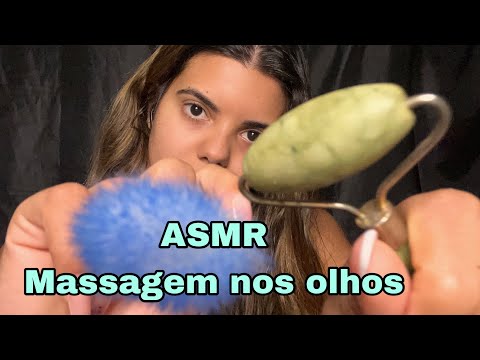 ASMR massagem nos seus OLHOS: Clínica Clandestina