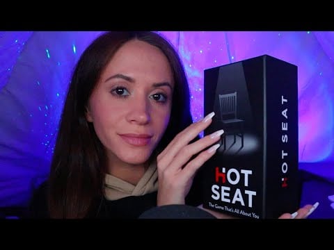 ASMR / Asking You Random & Personal Questions (Hot Seat Game)