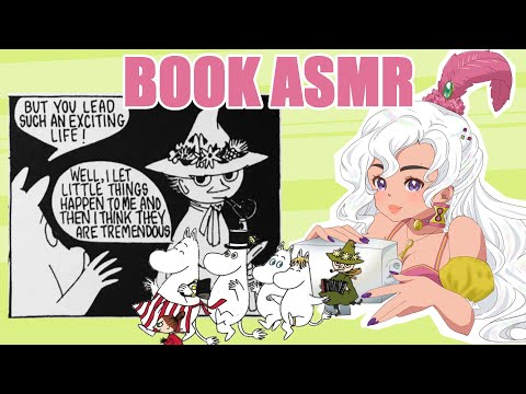 [ASMR BOOK CLUB] Moomin short stories: The Spring Tune + The Last Dragon[whistling nose] [breathing]
