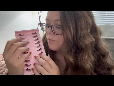 ASMR - ColourPop x SHEIN haul (lots of tapping!) LoFi